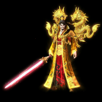 一组男女时尚套装